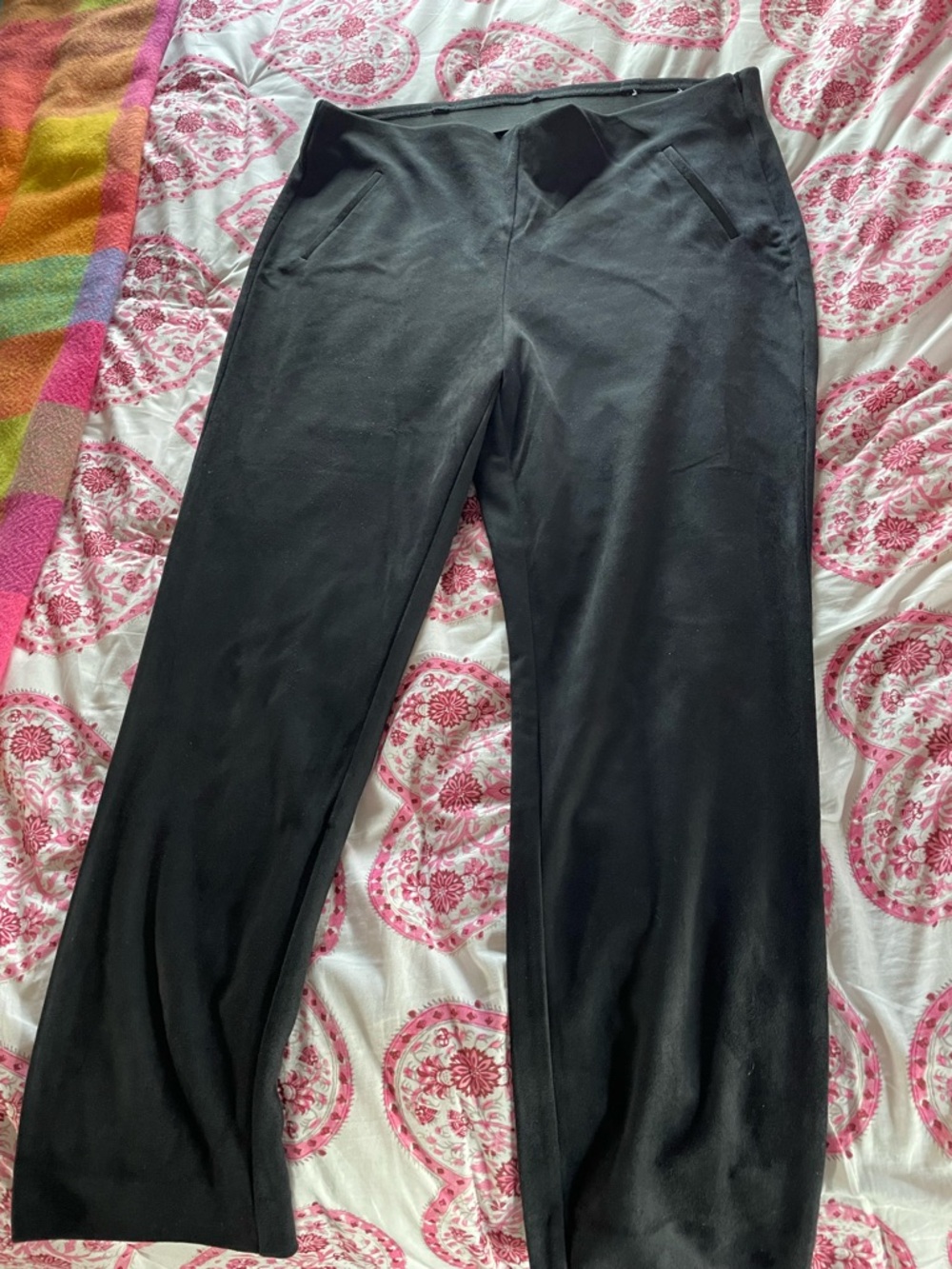 Chico’s Faux Suede Pants-Sz 12-like new